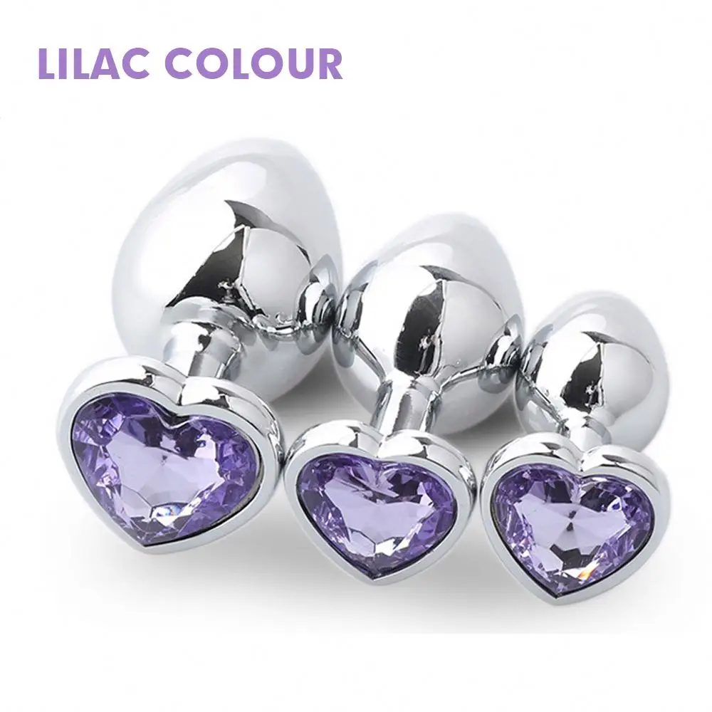 Anal Plug Stainless Sexy Toy Crystal Jewelry Anal Dildo Fetish Adult Sex Toy Anal Butt Plug For Men and women