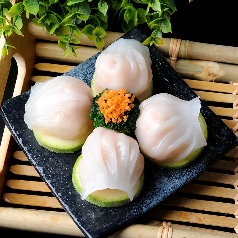 HY hot sale shrimp dumpling machine frozen traditional Chinese snack crystal shrimp dumpling