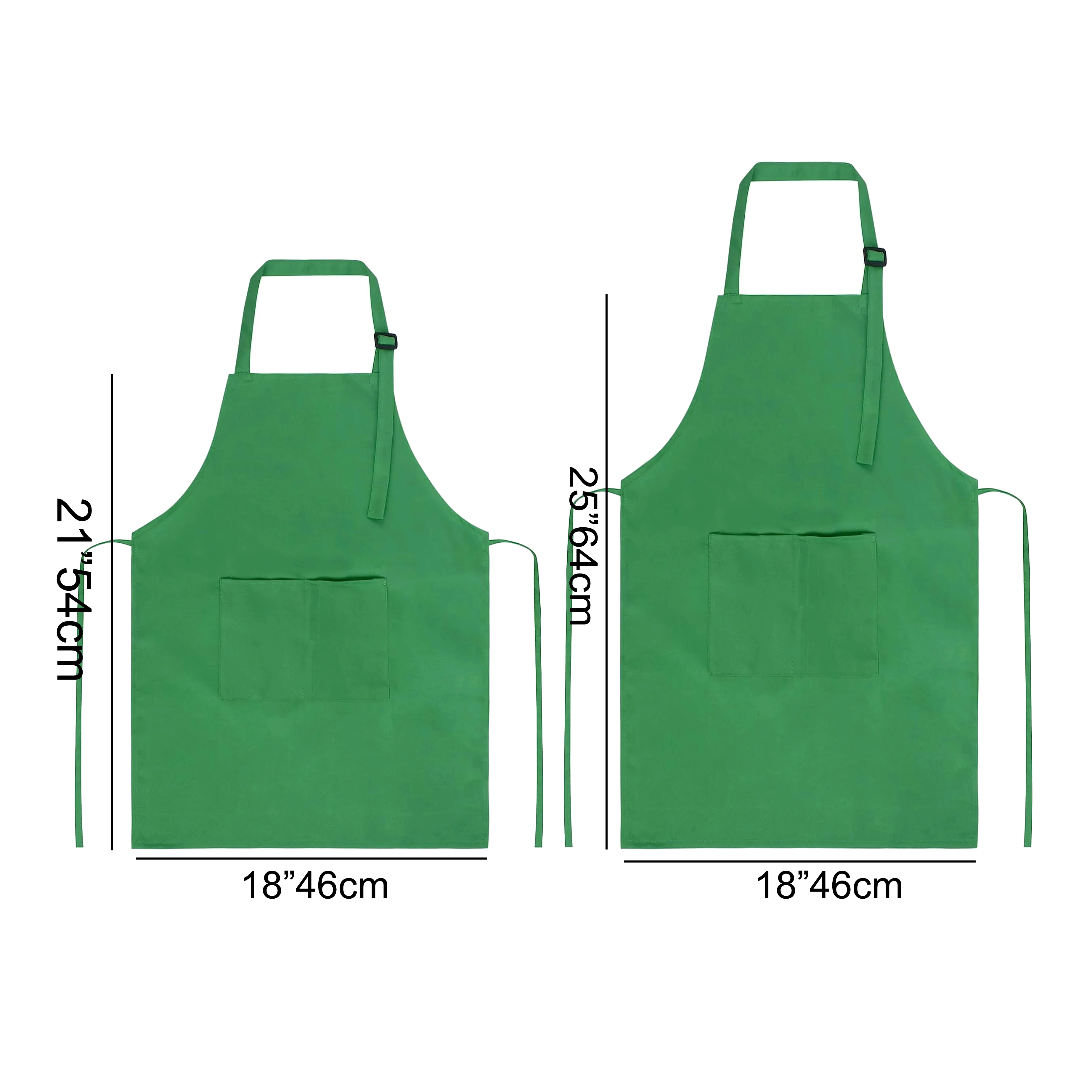 Sleeveless Bib Aprons Set Made Of Poly Cotton Chef Kids Apron With Hat For Bakery Paint Use Gardening Use