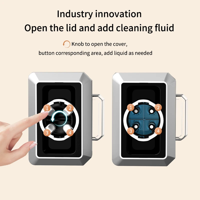 New design power off induction dry and wet vacuum cleaner separately added detergent sofa fabric carpet cleaning machine
