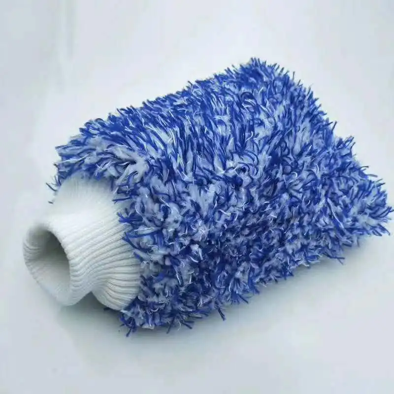 
Microfiber Car Cleaning washing mitt gloves 