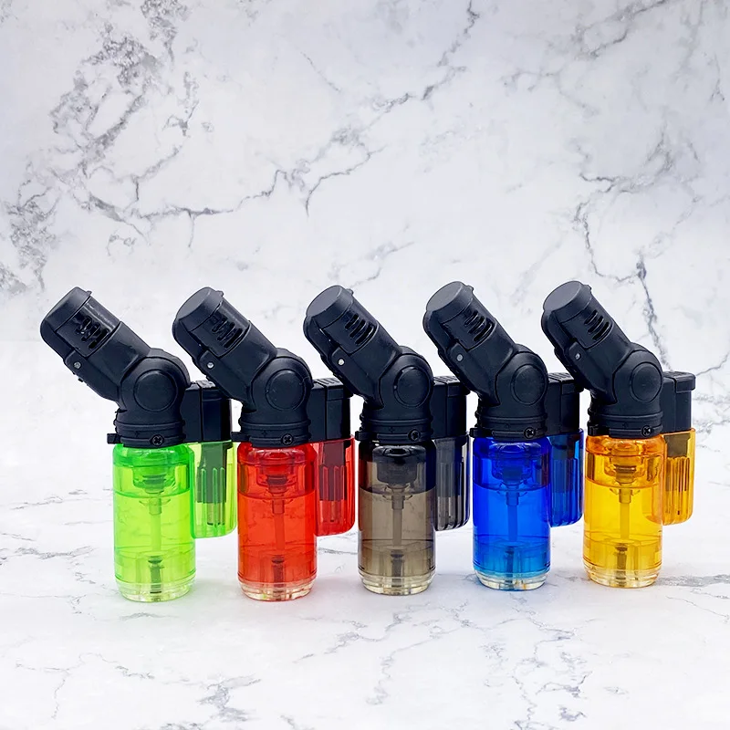 Transparent creative rotating high quality plastic straight into the home kitchen baking small spray gun