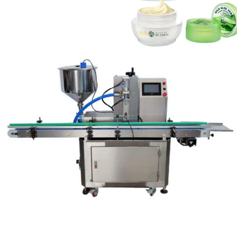 Automatic Single Head Rotor Pump Larger Digital Lobe Pump Filling Machine for Lubricating Grease
