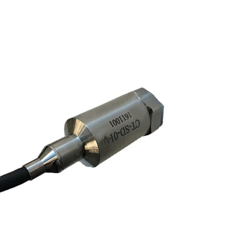 
ICP IEPE Top Piezoelectric Speed Sensor CT-SD-01-V Voltage Output 0-5V 0-20mm / S 4-2khz Stainless Steel Vibration Sensor Analog 