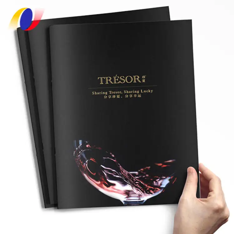 Wholesale Custom Full Color Manual Paperback Catalogue Picture Album Softcover Saddle Stitch Print Book