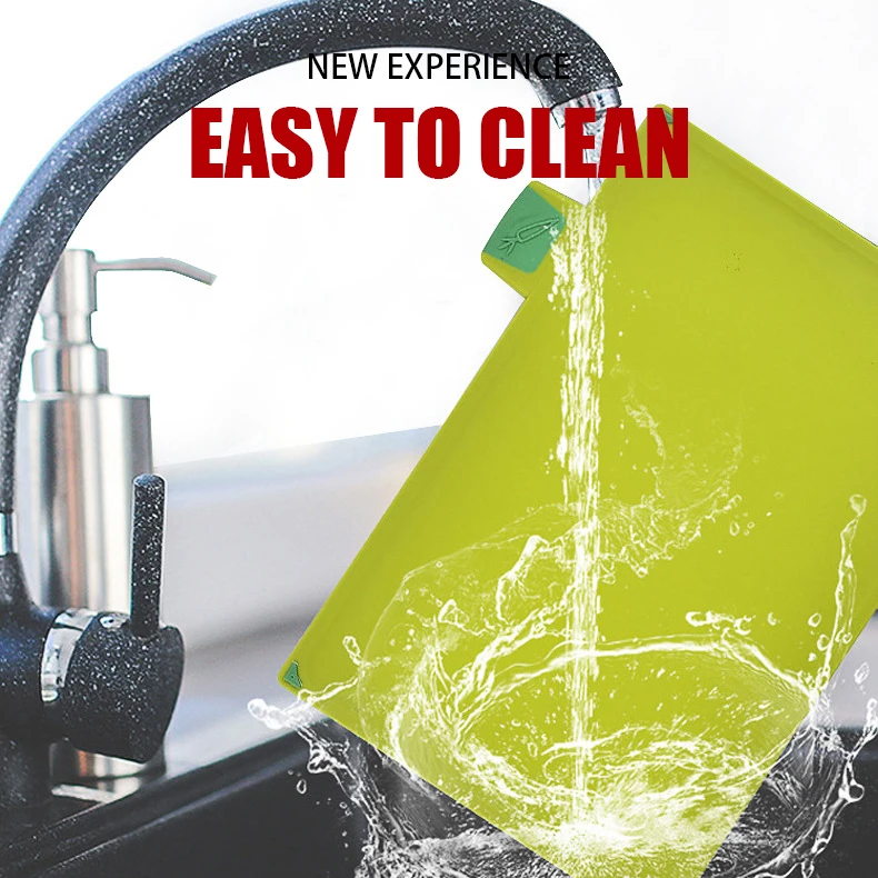 Kitchen Cutting Board Set with Index Color Coded Food Icon Plastic Cutting Board Eco Friendly Chopping Board Kitchen Accessories