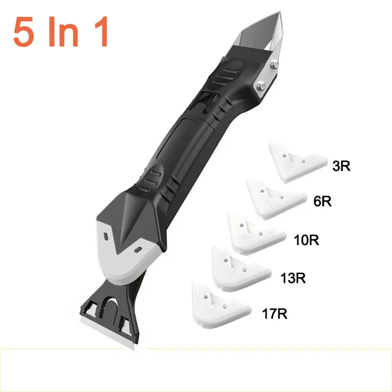 Multifunctional 15-piece set caulking tool kit trowel scraper remover 3 in 1 sealant caulking tool