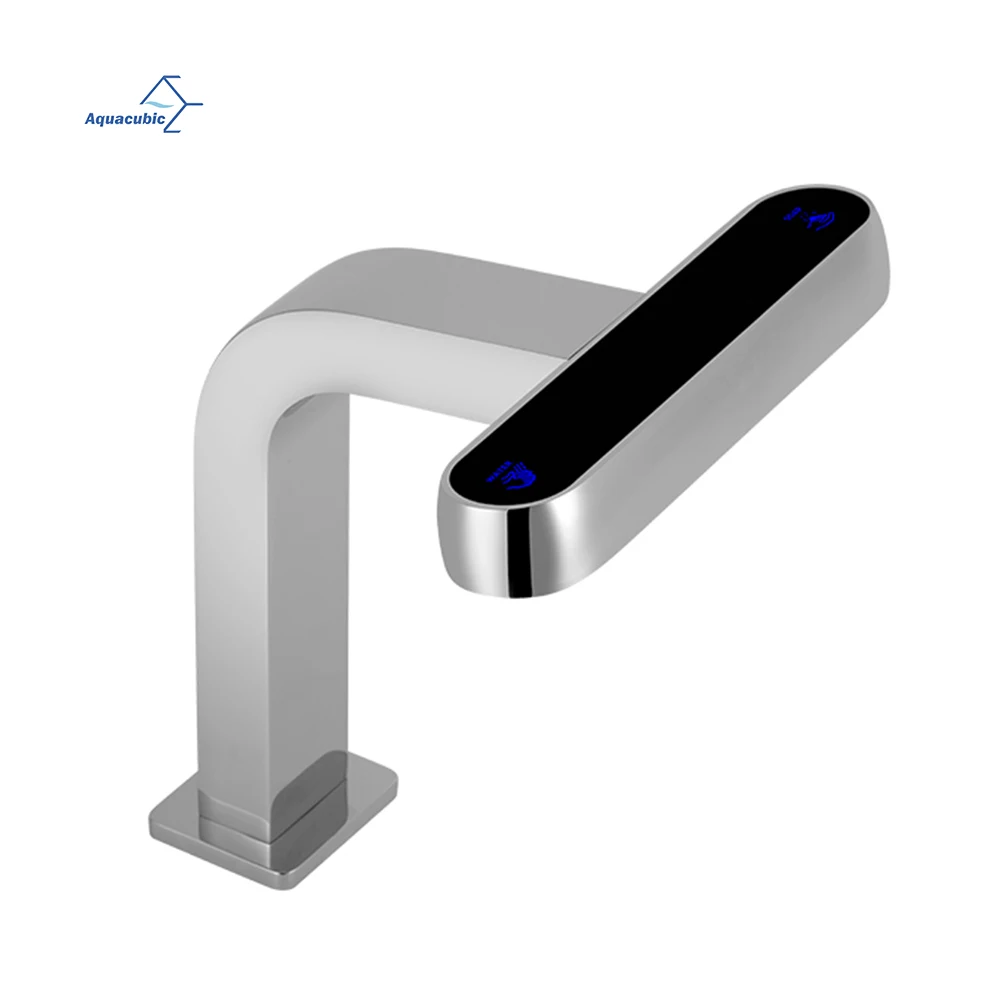 Smart 2 in 1 automatic brass water basin sensor faucet and liquid foam soap dispenser