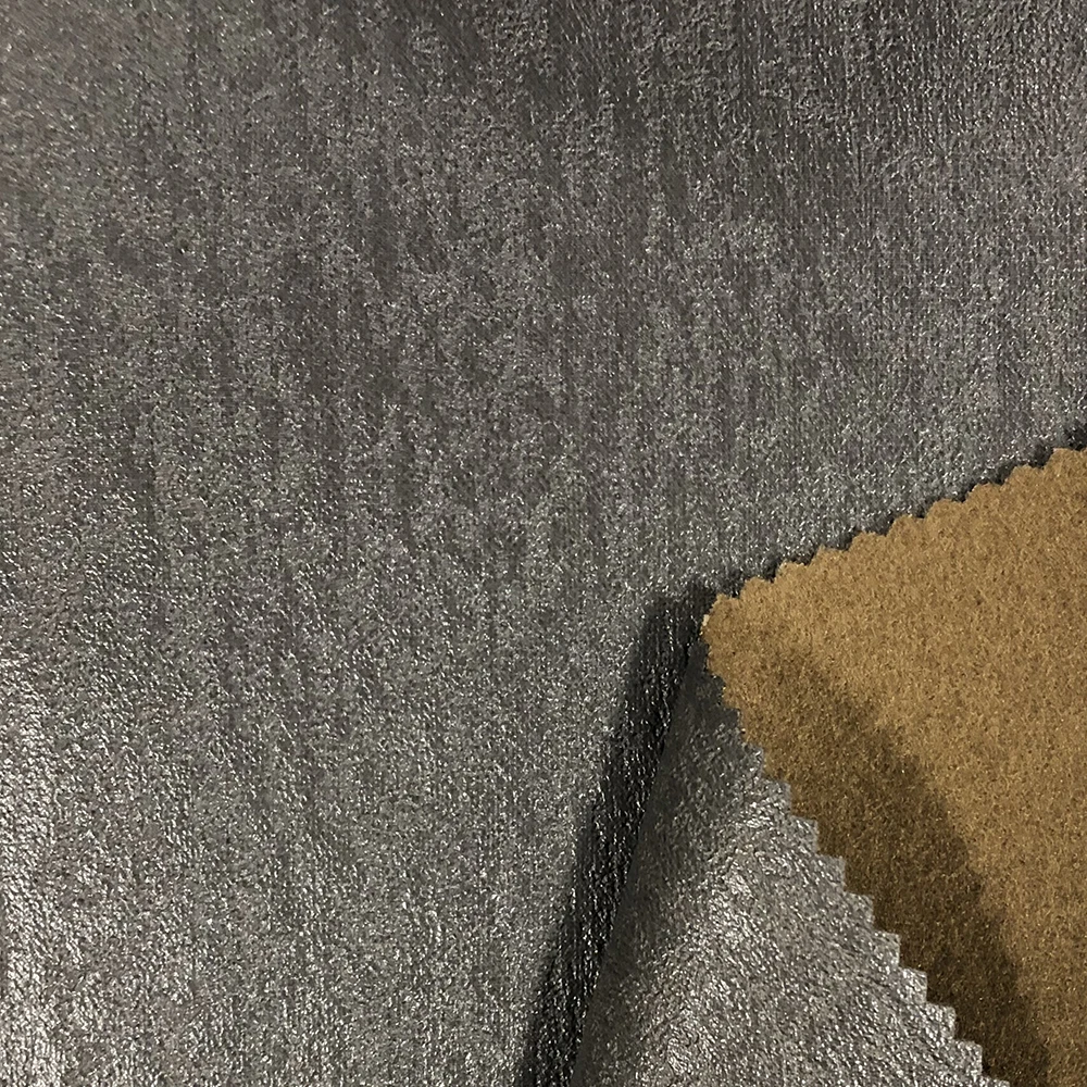 OEM Luxury Pu Material Synthetic Recycled  embossed Seat Environment Friendly technic  Leather Shoes and Car Leather look fabric