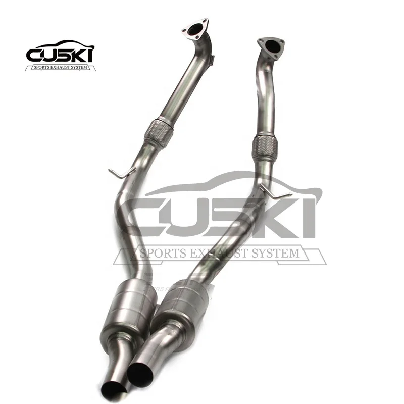 Выхлопная труба Catback высокого качества для Audi S4/S5 B9 2019-2023 выхлопной трубы глушителя из нержавеющей стали системы автомобиля