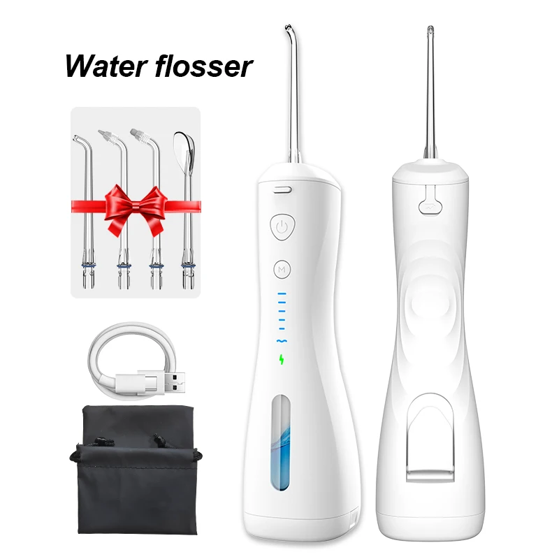 Home Use Traval Easy Carry Gift Tooth Cleaner USB Rechargeable Oral Irrigator 6 Working Modes