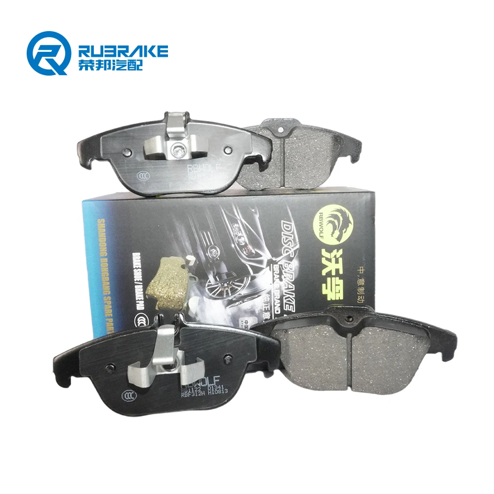 RUBRAKE China manufacturer auto ceramic brake pad brake pads ceramic for car pad