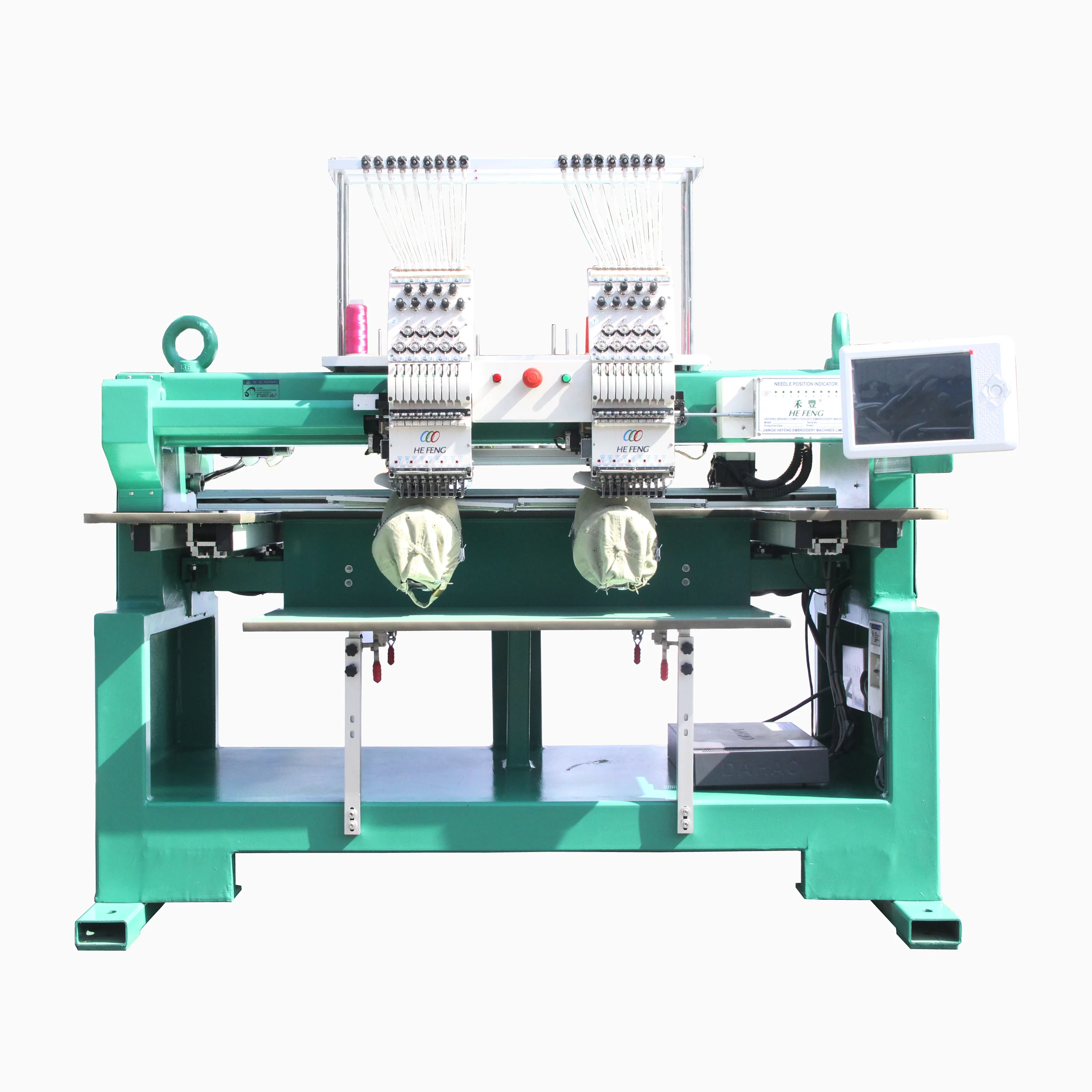 Мульти головной колпачок/футболка компьютеризированная вышивальная машина для продажи