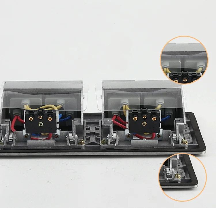 Standard Quick / Slow Pop up Floor Socket USB Phone Internet Sockets 2 Way Electrical Switches Power Outlet Aluminum Alloy