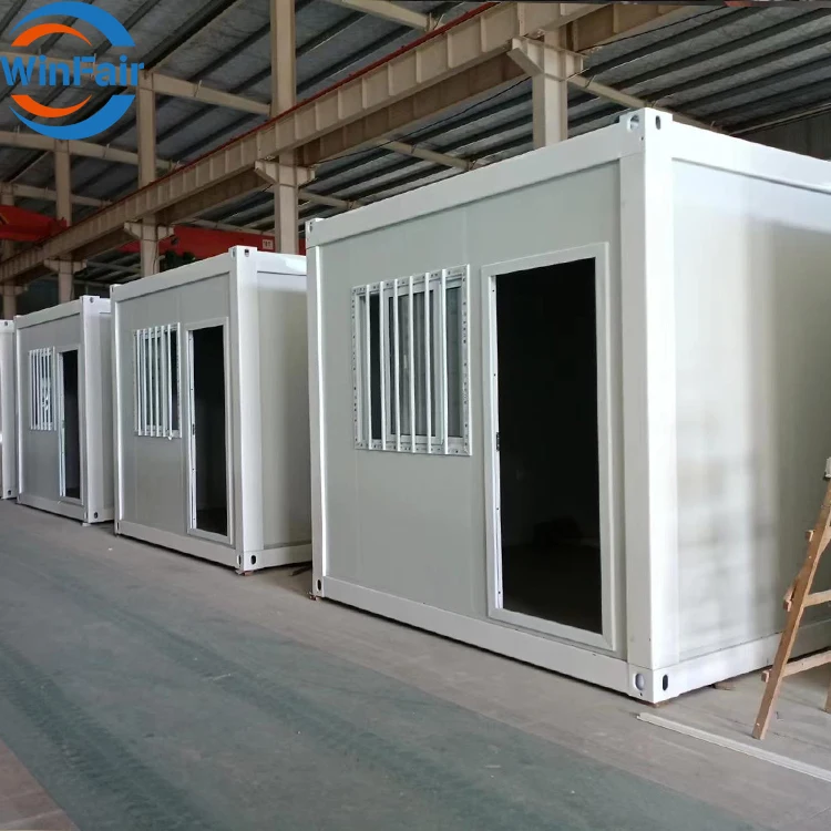 WinFair Container Homes For Sale 20Ft Prefab Folding Prefabricated Collapsible Foldable Tiny House Folding Container Foldable Ho