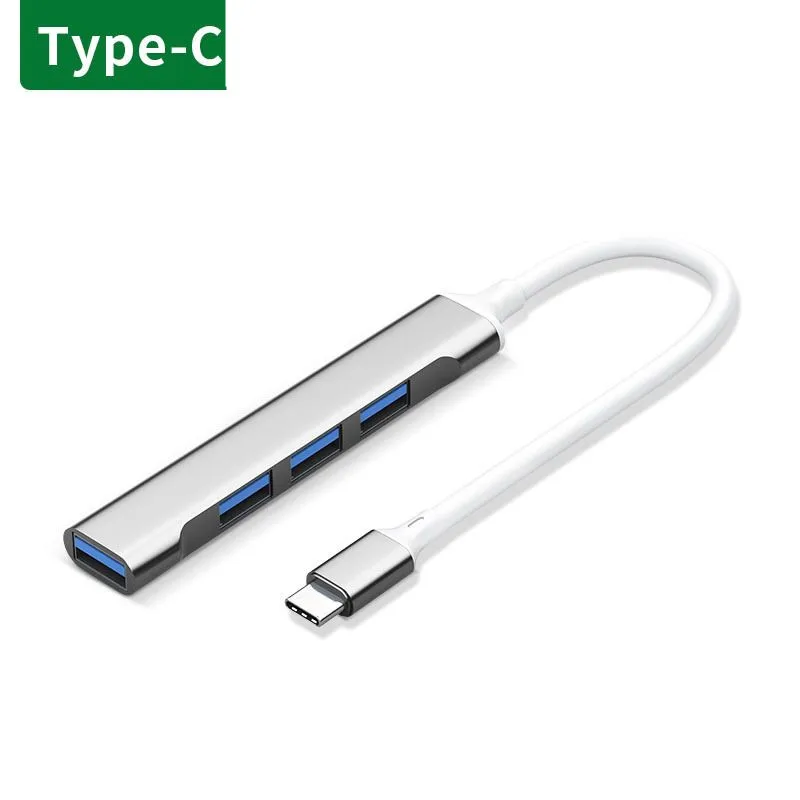 USB-концентратор с 4 портами USB C, док-станция с эффективной скоростью 3,0, адаптер OTG для мобильного планшета, оптовая продажа