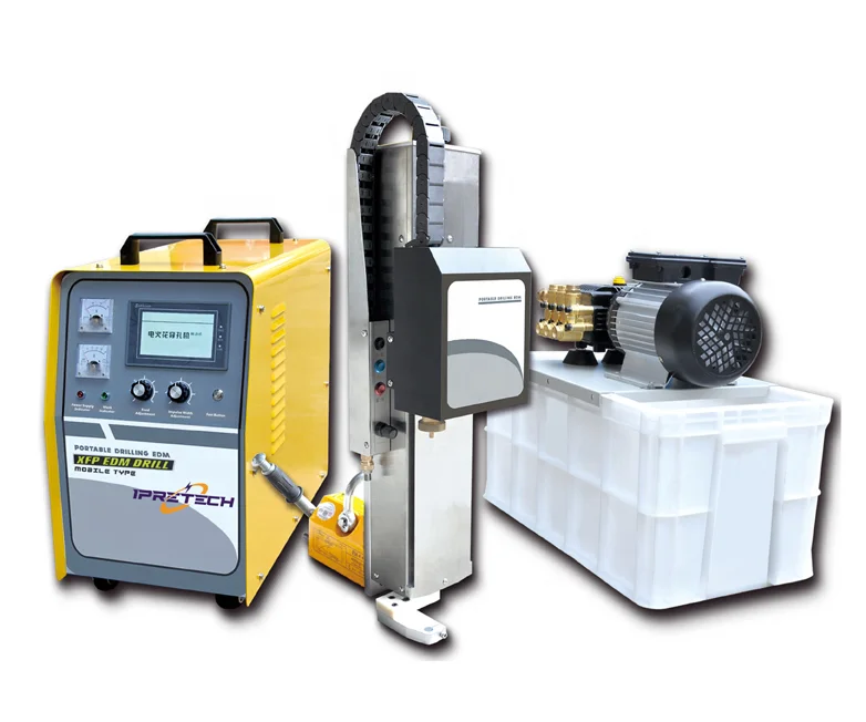 Portable EDM drilling machine mini edm machine for drilling hole 0.3-3.0mm