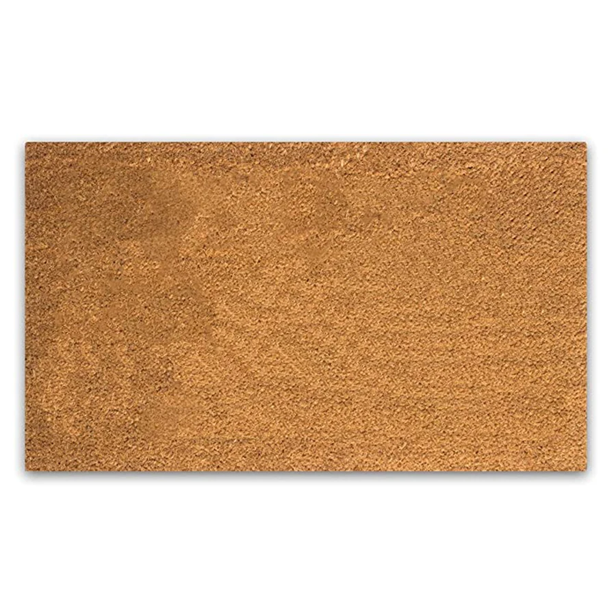 
Coco Coir Door Mat with Heavy Duty Backing, Natural Doormat, 17