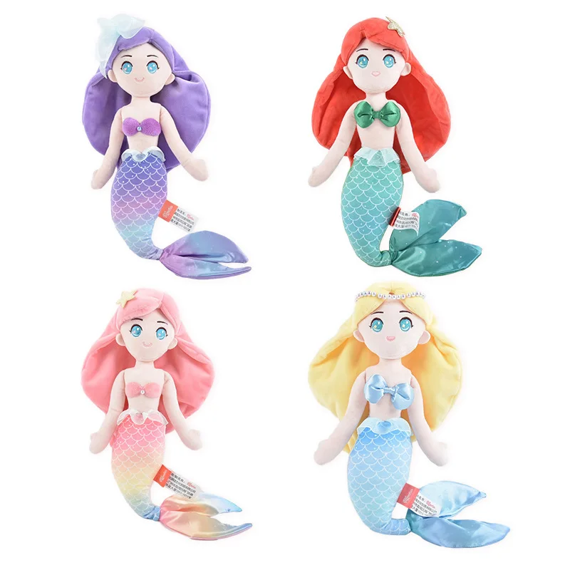 Factory Sale Kawaii 12inch Mini Mermaid Plush Toys Cartoon Mermaids Stuffed Dolls Lovely Home Decor Girls Birthday Xmas Gifts