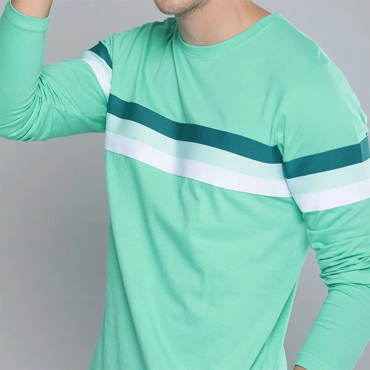 Men Clothing organic Cotton Polyester Crew Neck T Shirt men