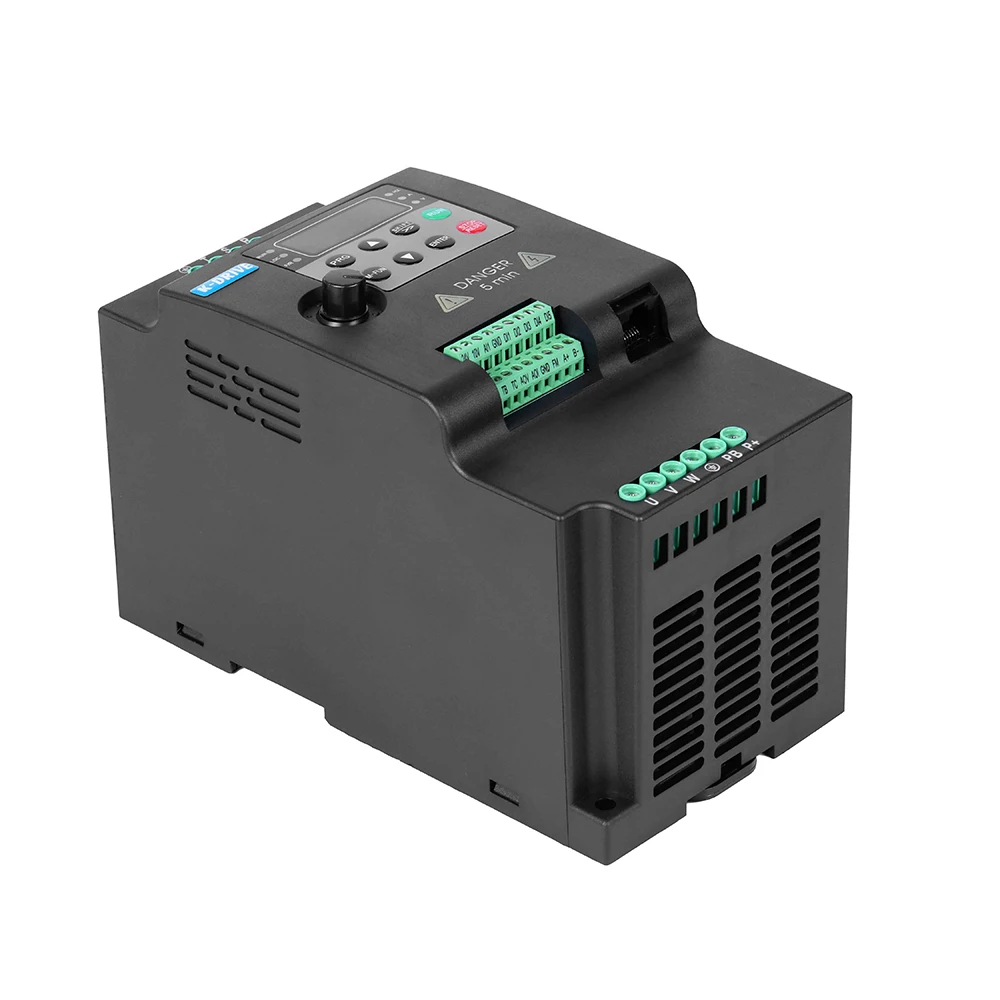 220V 380V 0.4-15KW AC motor high Vector frequency inverter VFD VSD