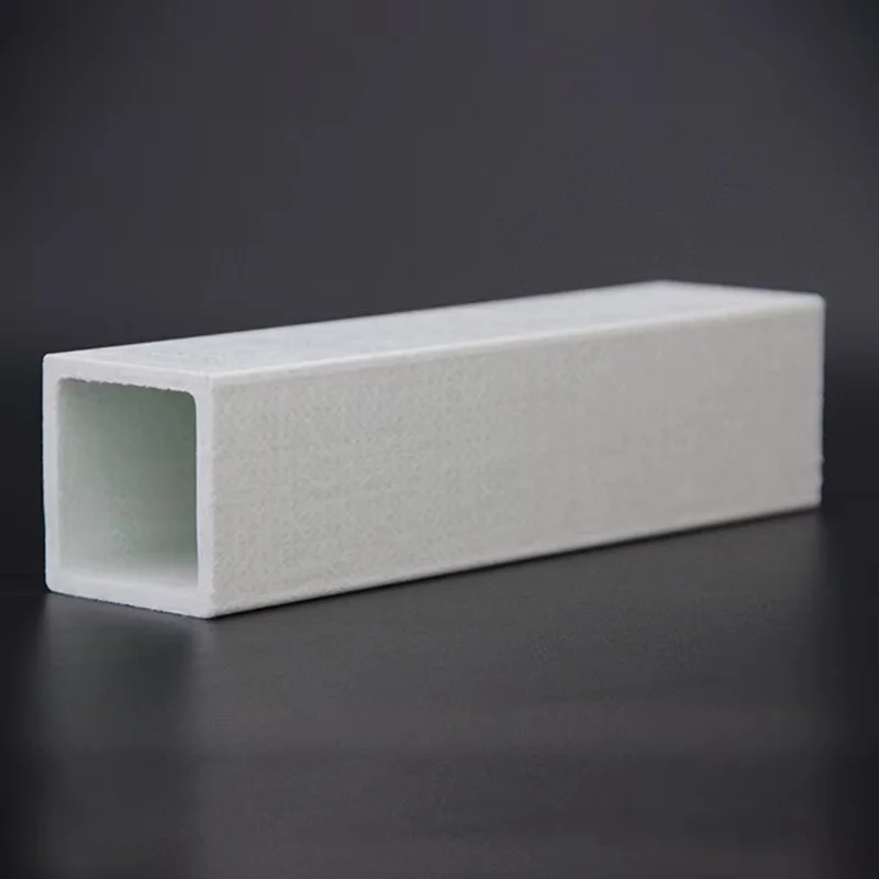 GRP FRP fiberglass pultruded pultrusion profile square rectangular tube