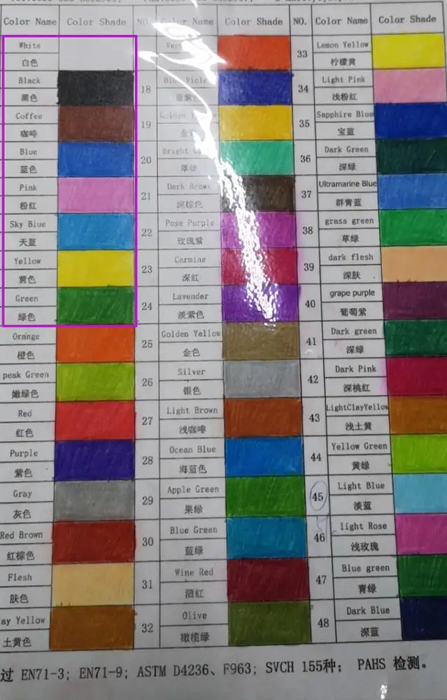 12 видов цветов карандашный грифель с хорошим привести прочности в 4 мм/3 мм/2 мм