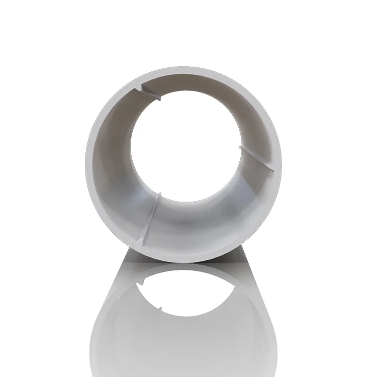 60# Rounded Series Upvc Window Profiles Plastic China Low Price Material Extrude Half Frame Plastic Extrusion Pvc Profile