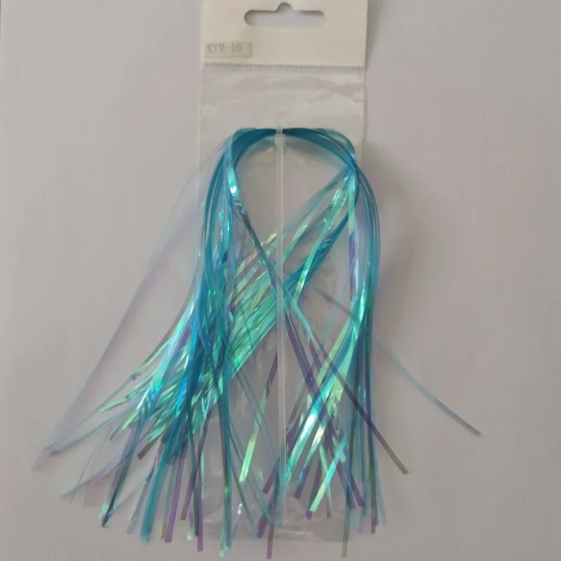 2mm crystal flash tinsel fly fishing crystal holographic flashabou skirt
