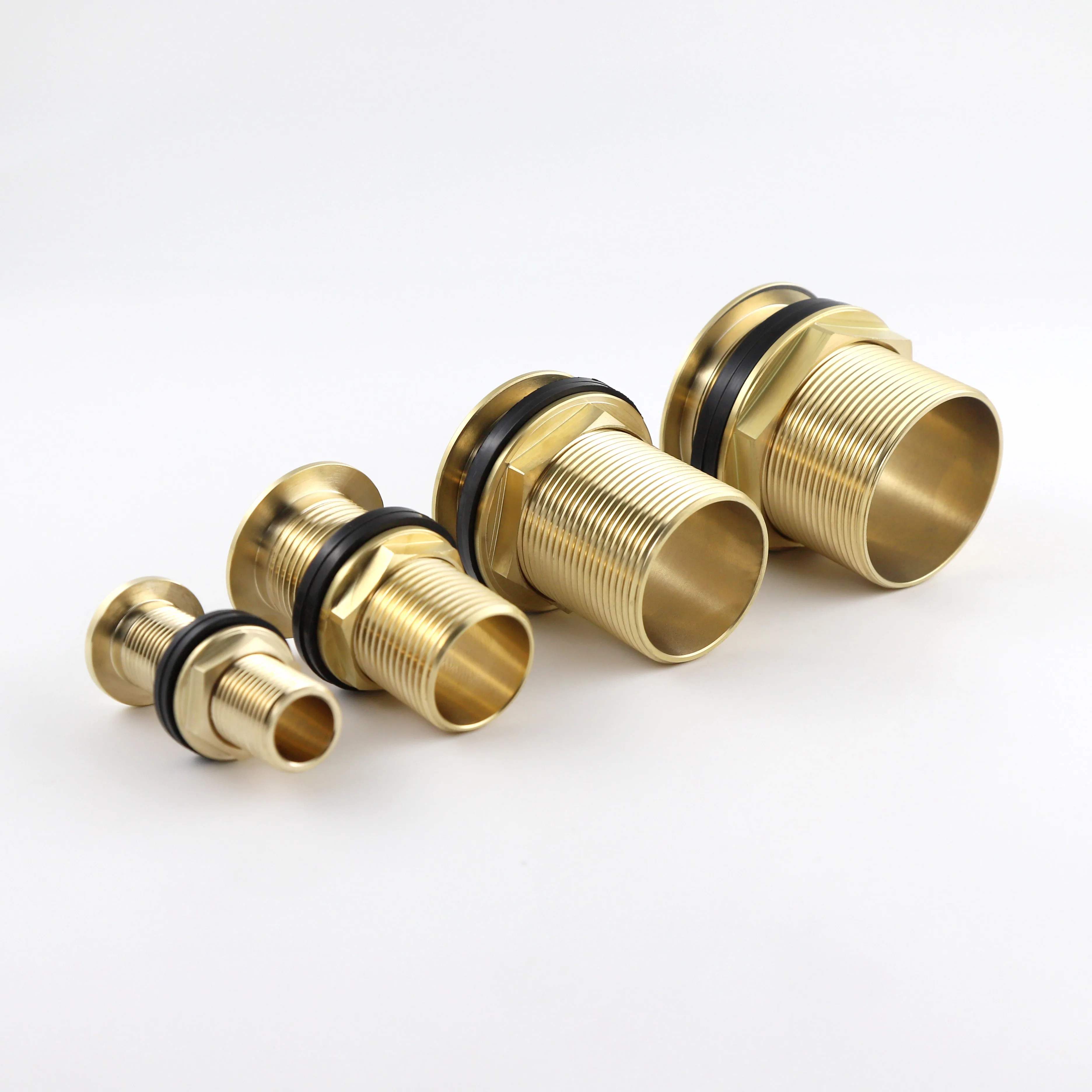 Soild Brass Water Tank Connector Bulkhead Fitting, tank fittings