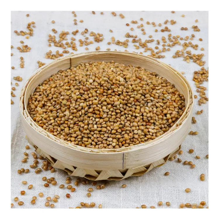 
New Crop Wholesale Organic Dried Broomcorn Millet Bird Food Yellow Millet 