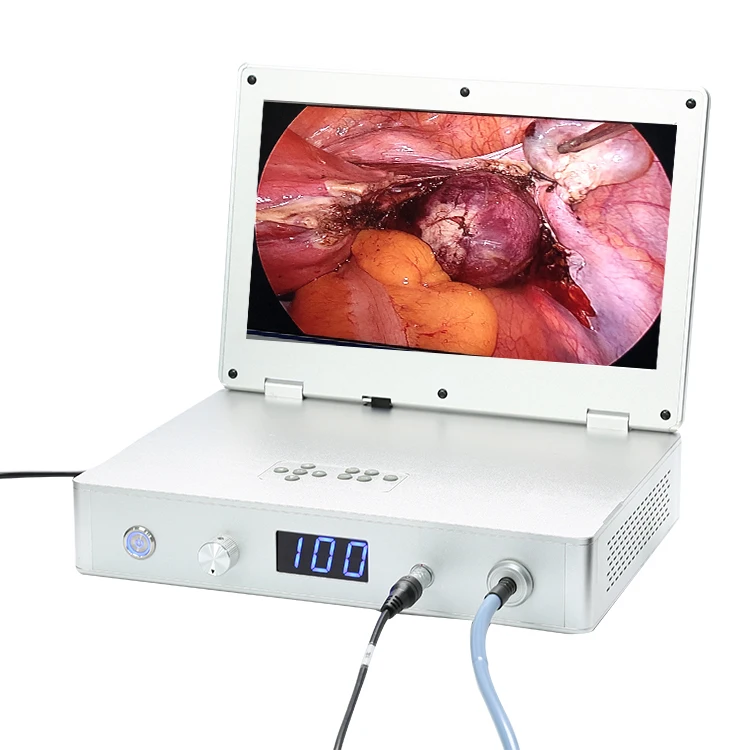 Endoscopy machine Portable medical Integrated camera led monitor Full HD 1080P endoscope ent examination veterinary pet hospital