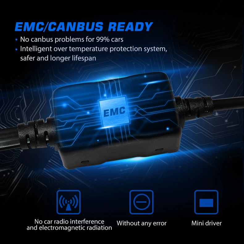 Комплект для переоборудования электрических автомобилей 9006 hb4 гнездо Светодиодная лампа фар мотоциклов и