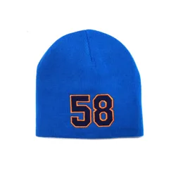 Source manufacturers supply winter warm knitted Brimless embroidered infinity fashion sports hats