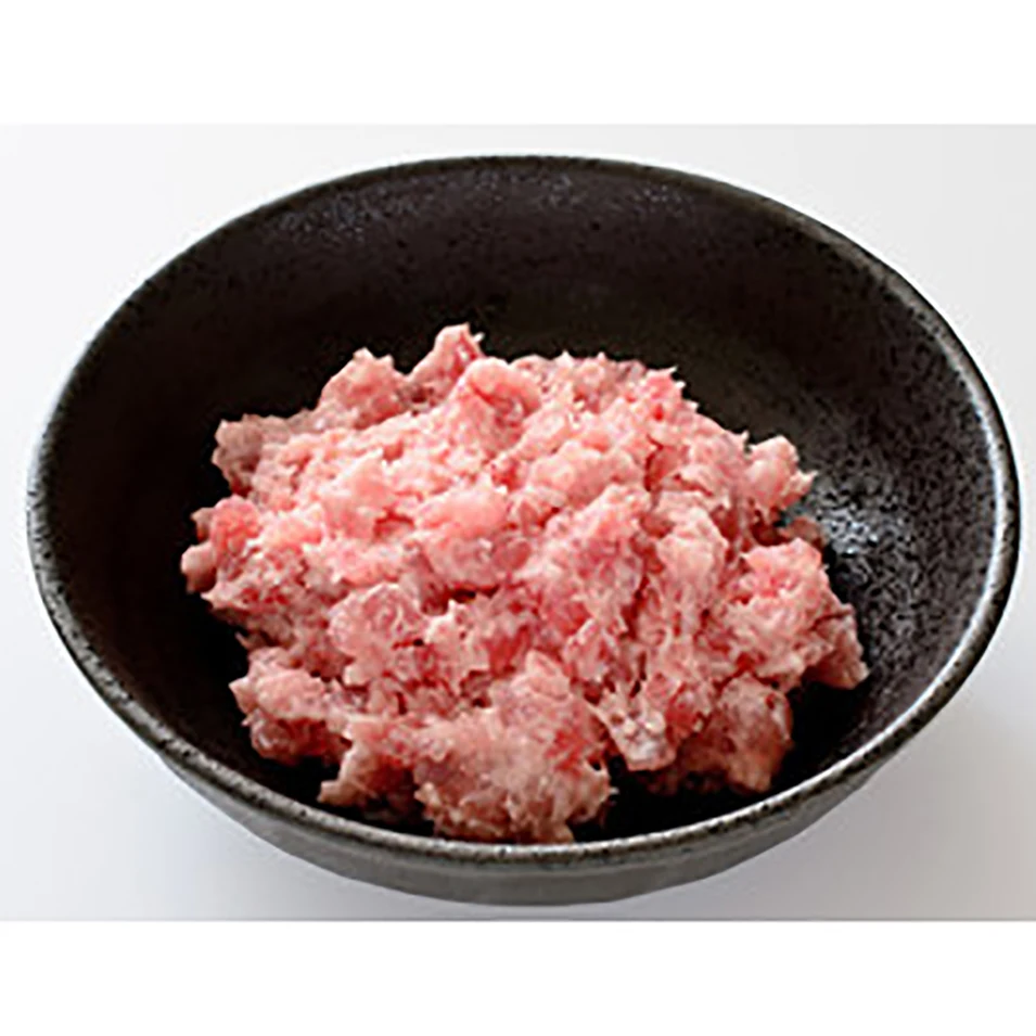 Japanese food sea sushi sashimi minced raw tuna seafood frozen importers for gunkanmaki