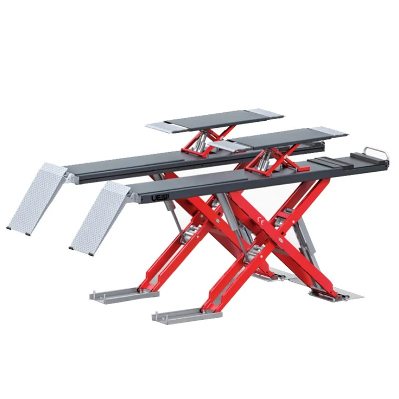 UE-460/560 In floor specificationAlignment hydraulic scissor car lift workshop equipment machine equipment for car