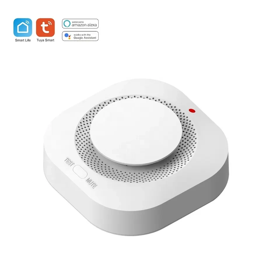 2023 new Tuya Fire Smoke Detector Sensor For Smart Home Alarm system
