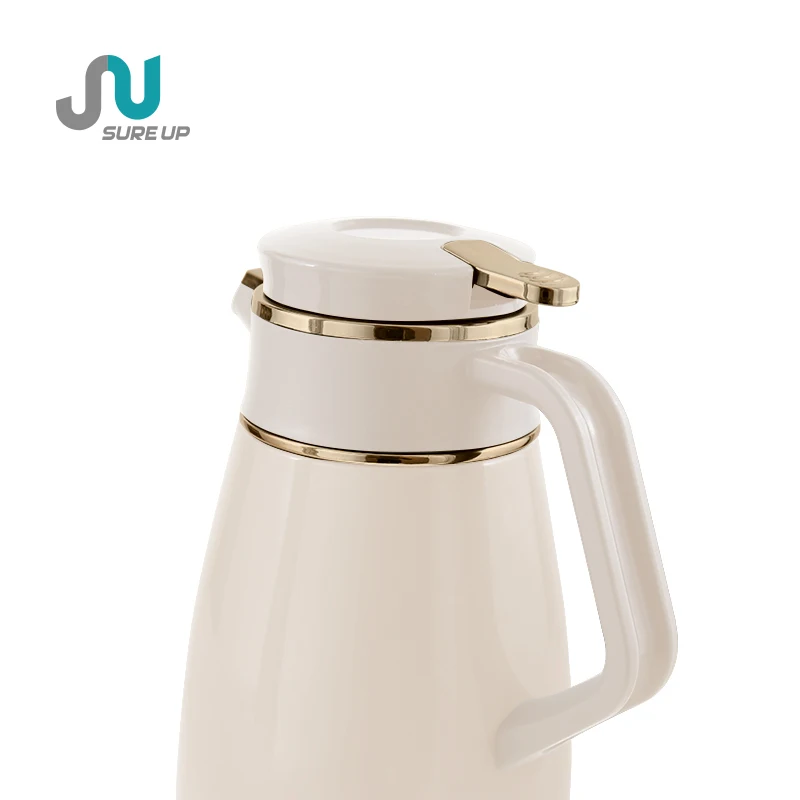 Metal Glass Liner Jug Water Vacuum Flasks Tea Coffee Pots Vacuum Flasks For Family