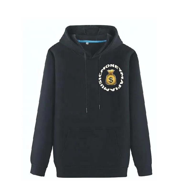 High Quality Cotton Pullover Mens Hoodies Custom Logo printing or embroidery