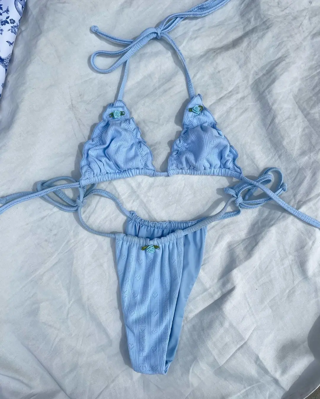 High Leg Bikini custom women Swimsuit High quality Glitter Bikini Lady designer swimwear & bikini