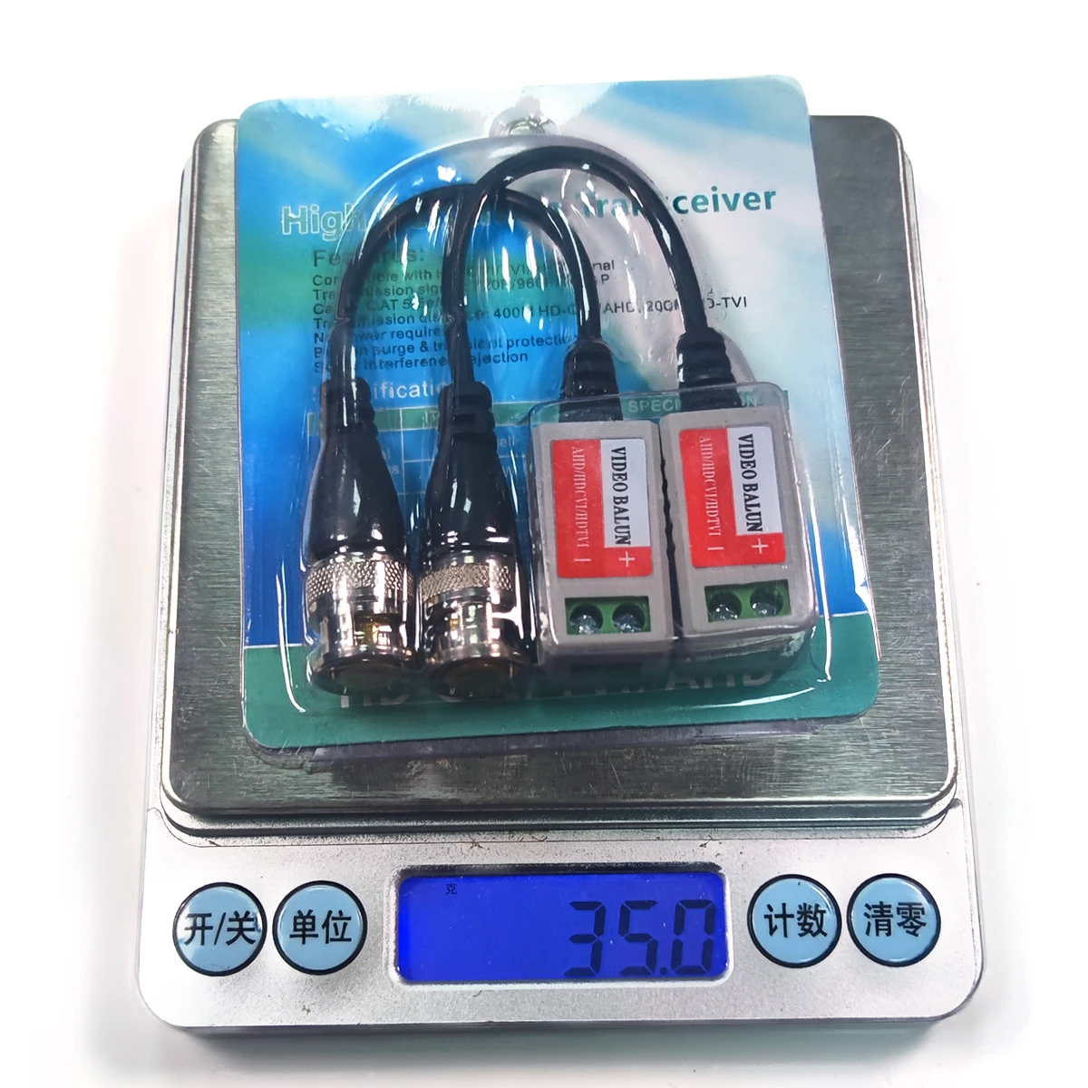 Best Price HD Video Balum Passive For CCTV Security Camera