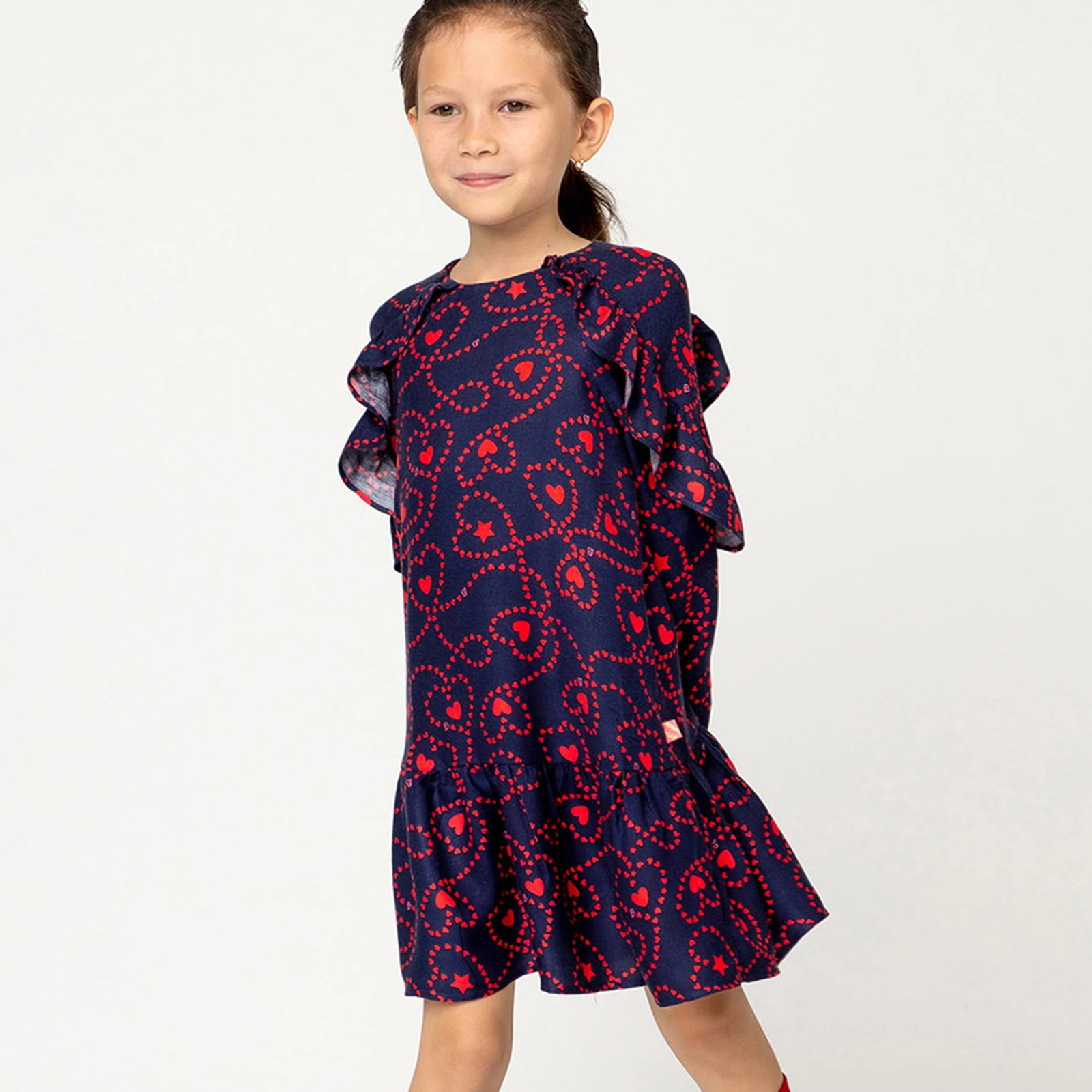 New Coming Fast Shipping Customized Available Best Price Kids Clothes Children Wholesale Red Dresses Girl