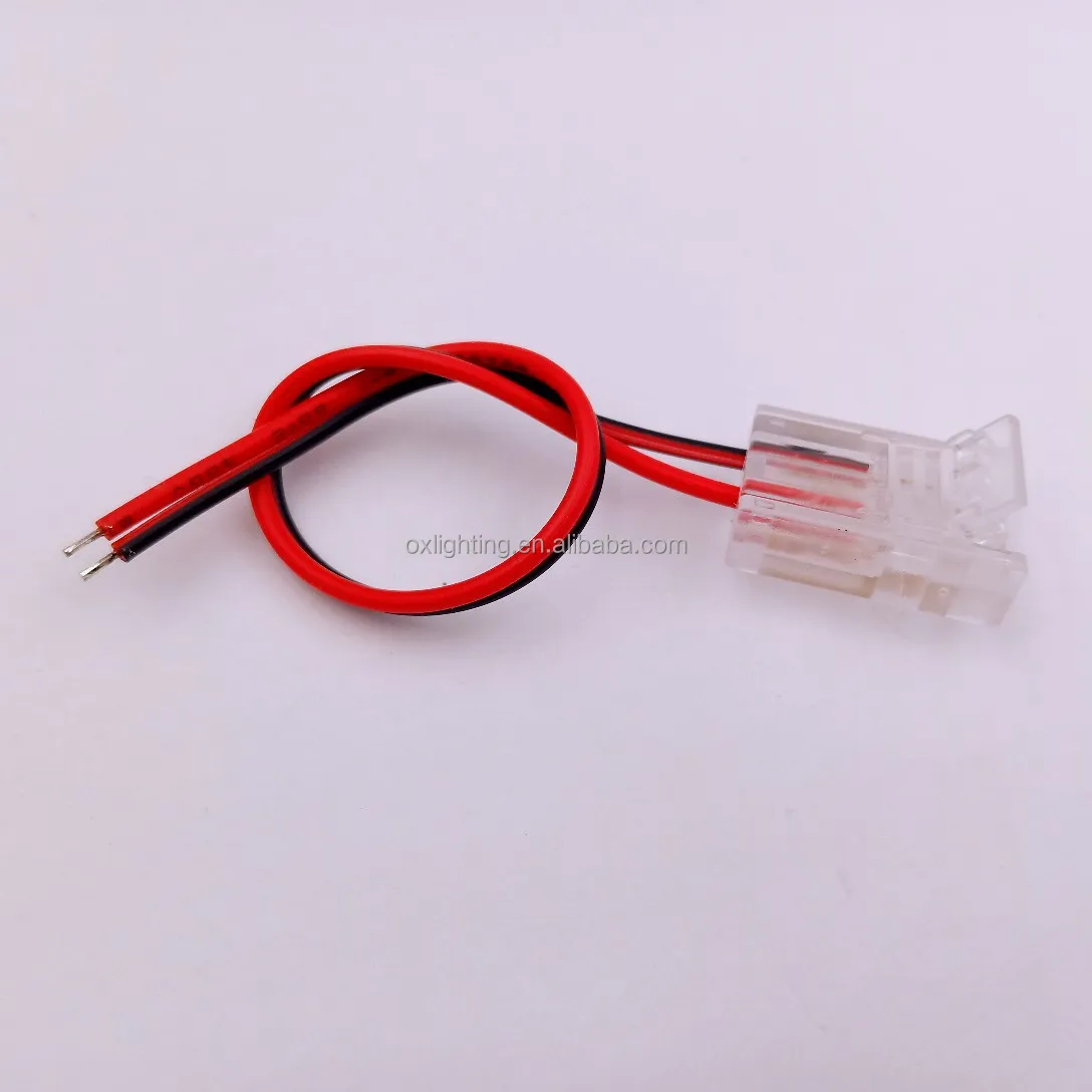 RGB Rgbw Cob Led Connector Adjustable Cct Cob Strip Connector Welding-free 5 Pin Connectors For Cob Led Strip