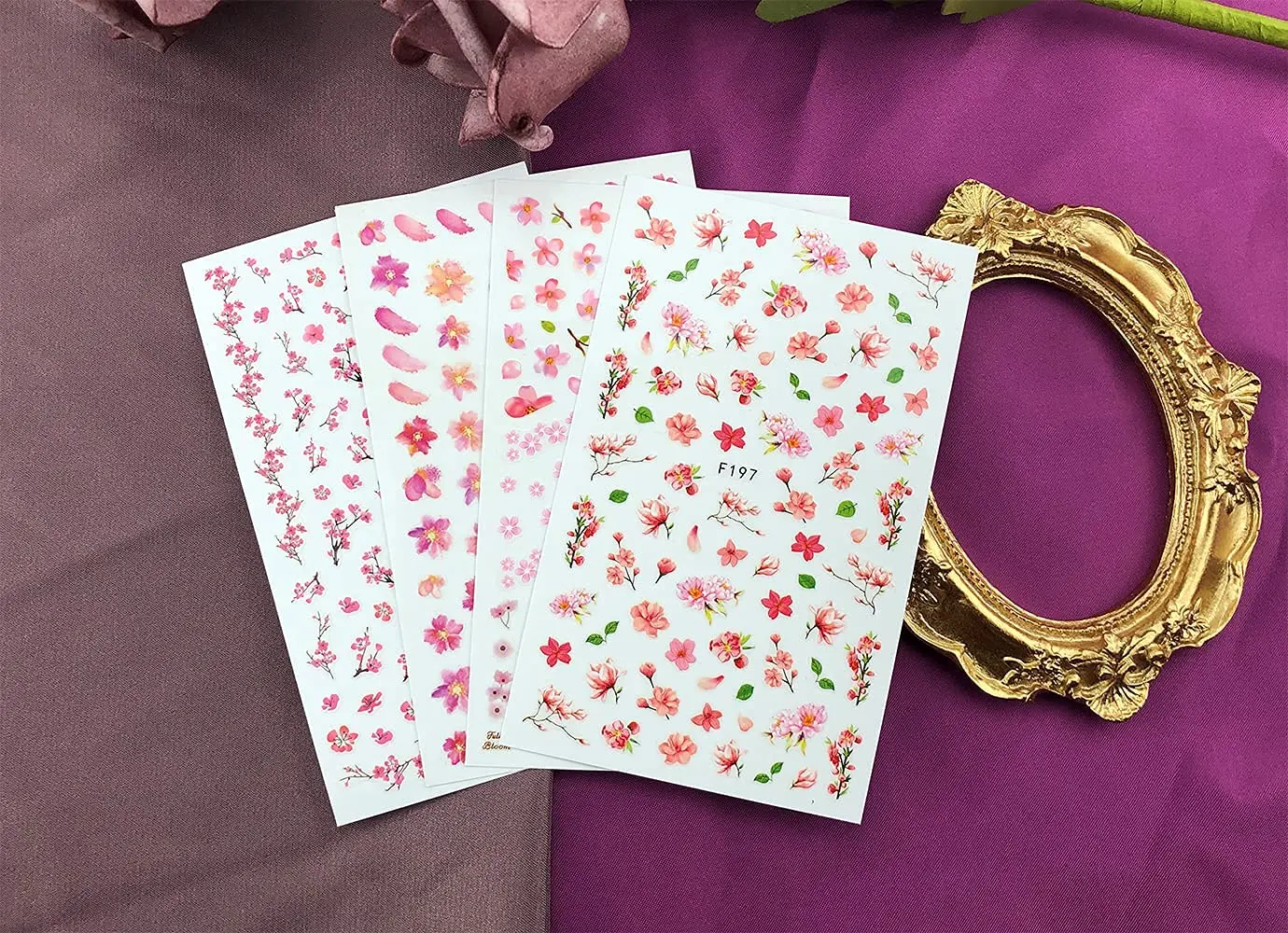 2022 Wholesale Charm Retro Element 8 Designs Nail Decal Sticker Personalized Nail Art Decorations Stickers