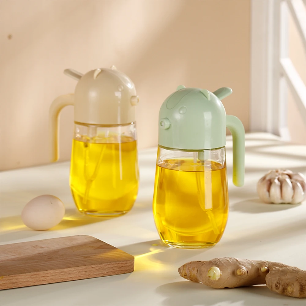 Wholesale Credible Glass Nuzzle Oil Pot Cooking Olive Bottle for Kitchen