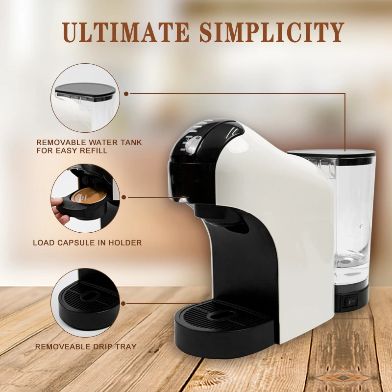 Multi capsule coffee machine maker 3 in 1 compatible with Dolce Gusto Coffee powder