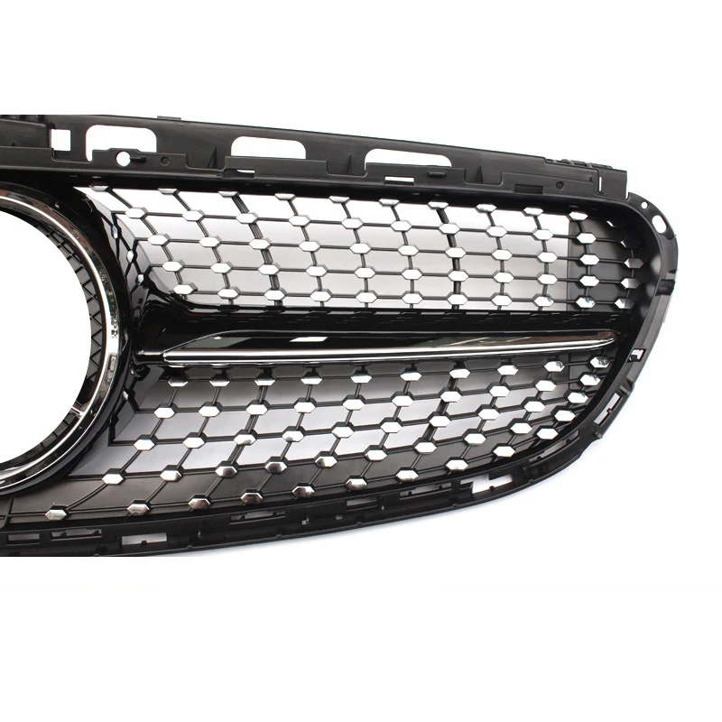 W212 Diamond Style Grill Car Exterior Accessories Front Bumper Grille For 2013-2015 Mercedes Benz E Class W212 LCI