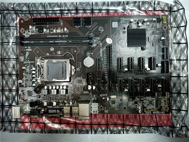 Горячая Распродажа материнская плата B250B V1.0 12P 1X 12 графических карт с чипсетом Intel B250