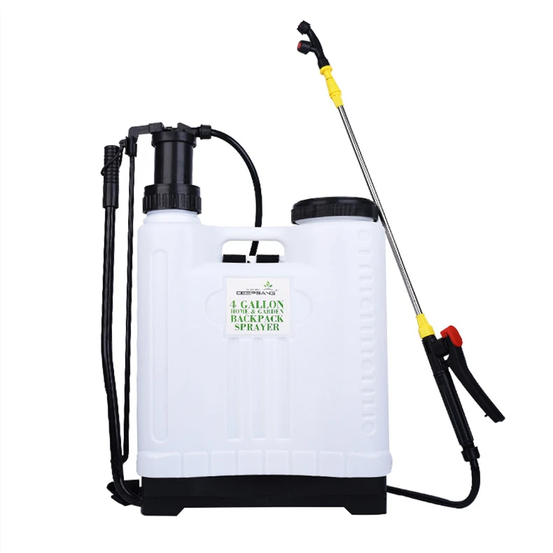YUNCHENG 16L 4 Gallon garden agricultural plant pest control plastic backpack Pressure hand pump Manual Knapsack sprayer (1600554871450)