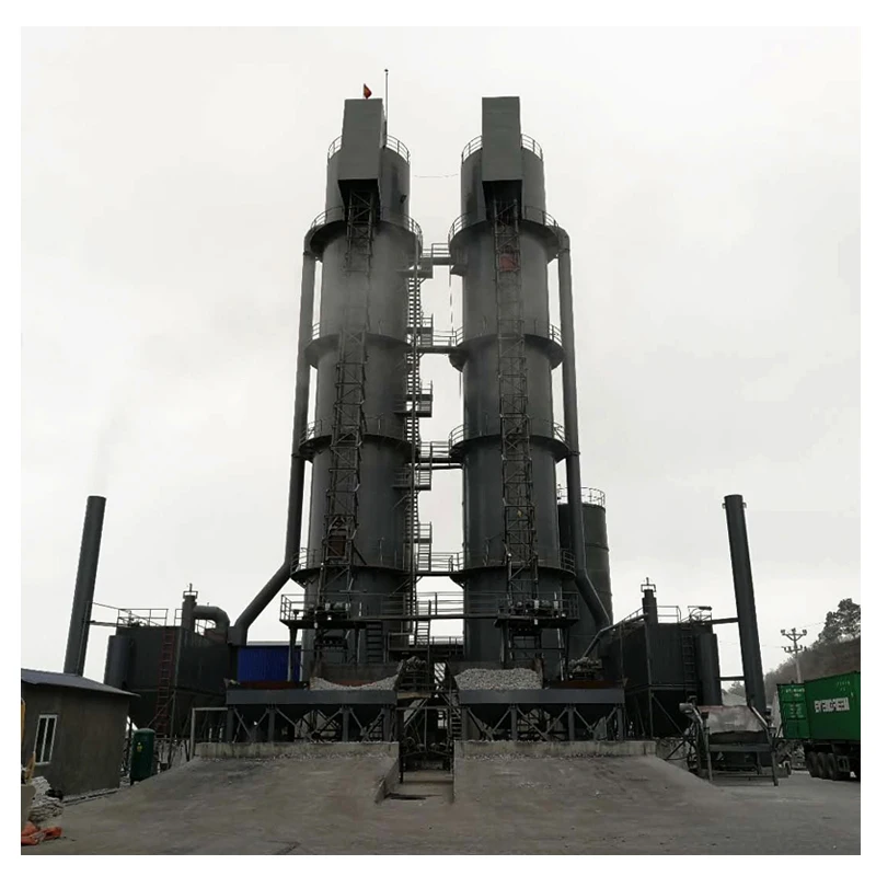 China new shaft furnace quicklime plant cement plant for sale